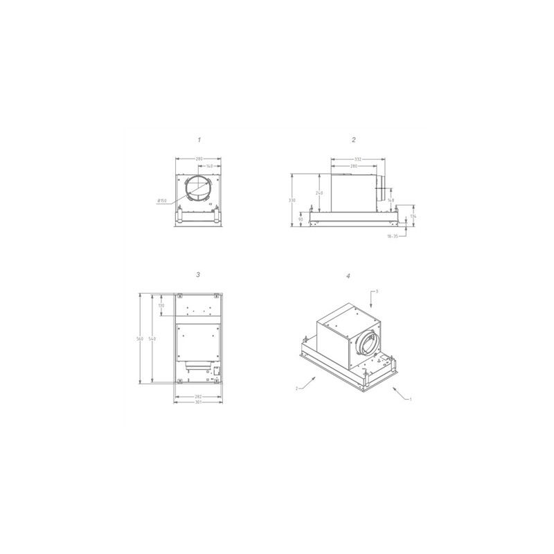 Gartraukis NOVY Mini Pure'line 816