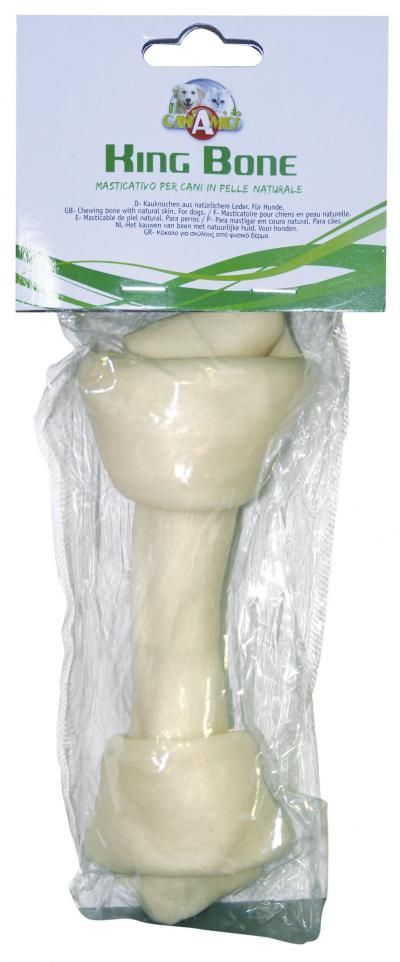 King Bone Kaulas baltas su mazgu 15cm, C6003039