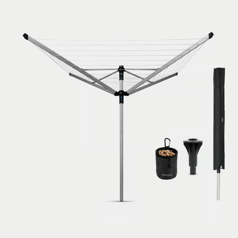 Lauko džiovykla Lift-O-Matic Advance, 60m., pilkos spalvos, 100260