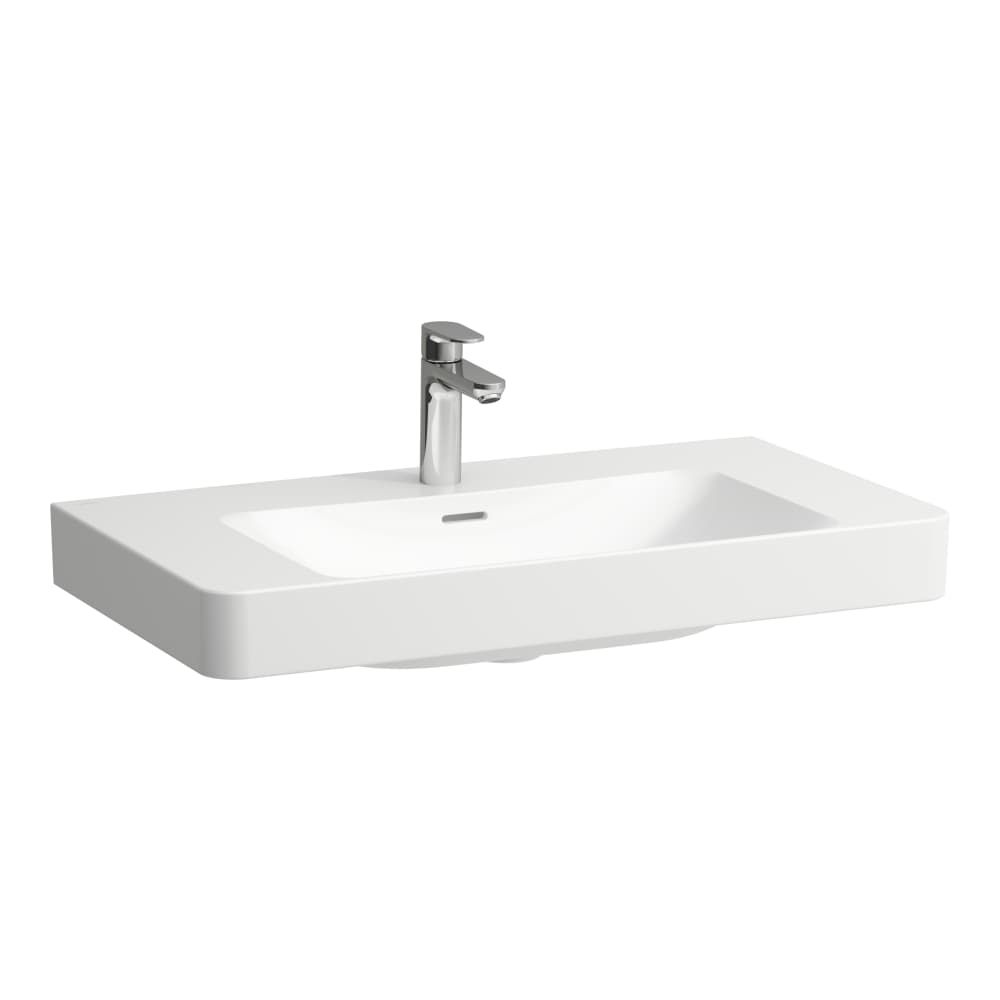 Keramikinis praustuvas LAUFEN PRO X su nušlifuota apatine briauna 85x46,5cm, H8168670001041
