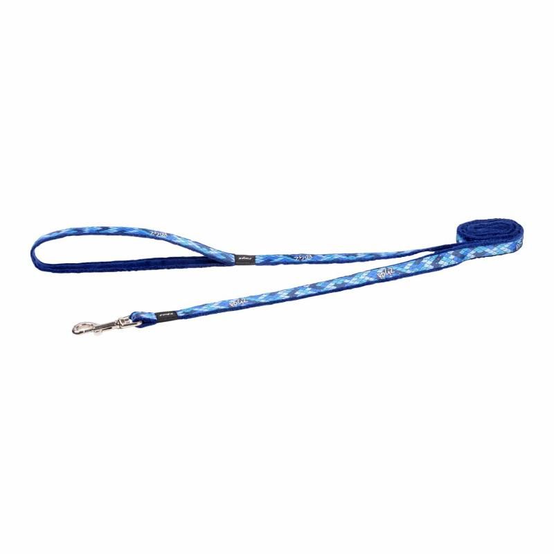 ROGZ pavadys Amphibian Blue minkštas 1.8m S, HL253AB