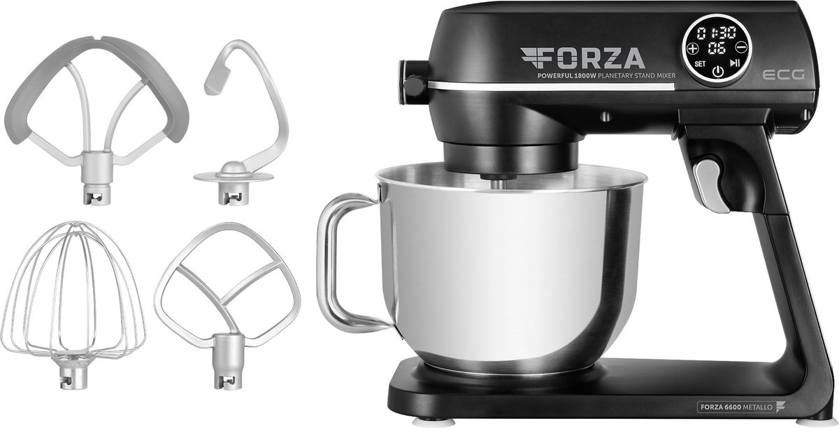 Kombainas ECG FORZA 6600 Metallo Nero Kombainas ECG FORZA 6600 Metallo Nero