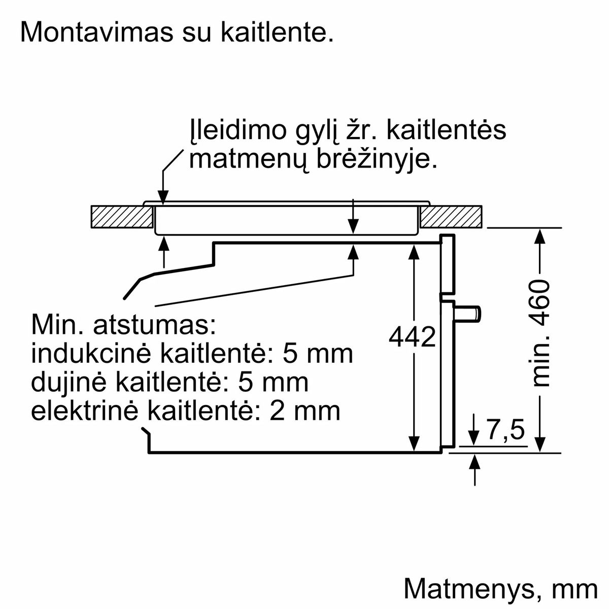 Įmontuojama kompaktinė orkaitė su mikrobangų funkcija Neff N 90, C29MY7MY0, 60 x 45 cm Flex Design