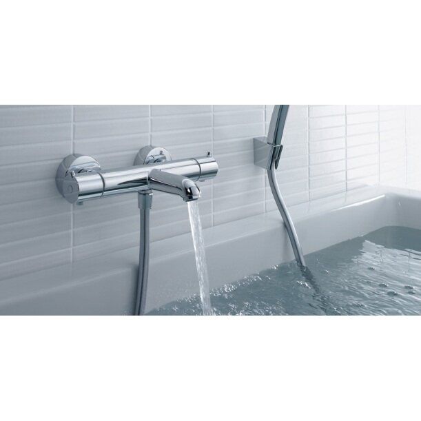 Termostatinis vonios/dušo maišytuvas Hansgrohe Ecostat 1001 CL, chromas, 13201000