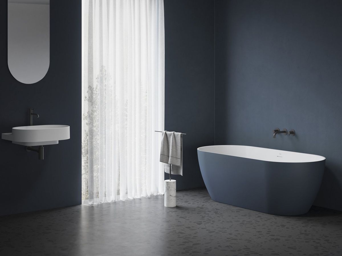 Vonia Ravak Freedom O Tec, Deepsea Blue/balta, CD21400000
