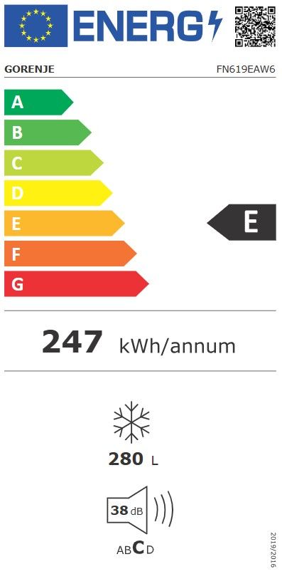 Šaldiklis Gorenje FN619EAW6 Šaldiklis Gorenje FN619EAW6