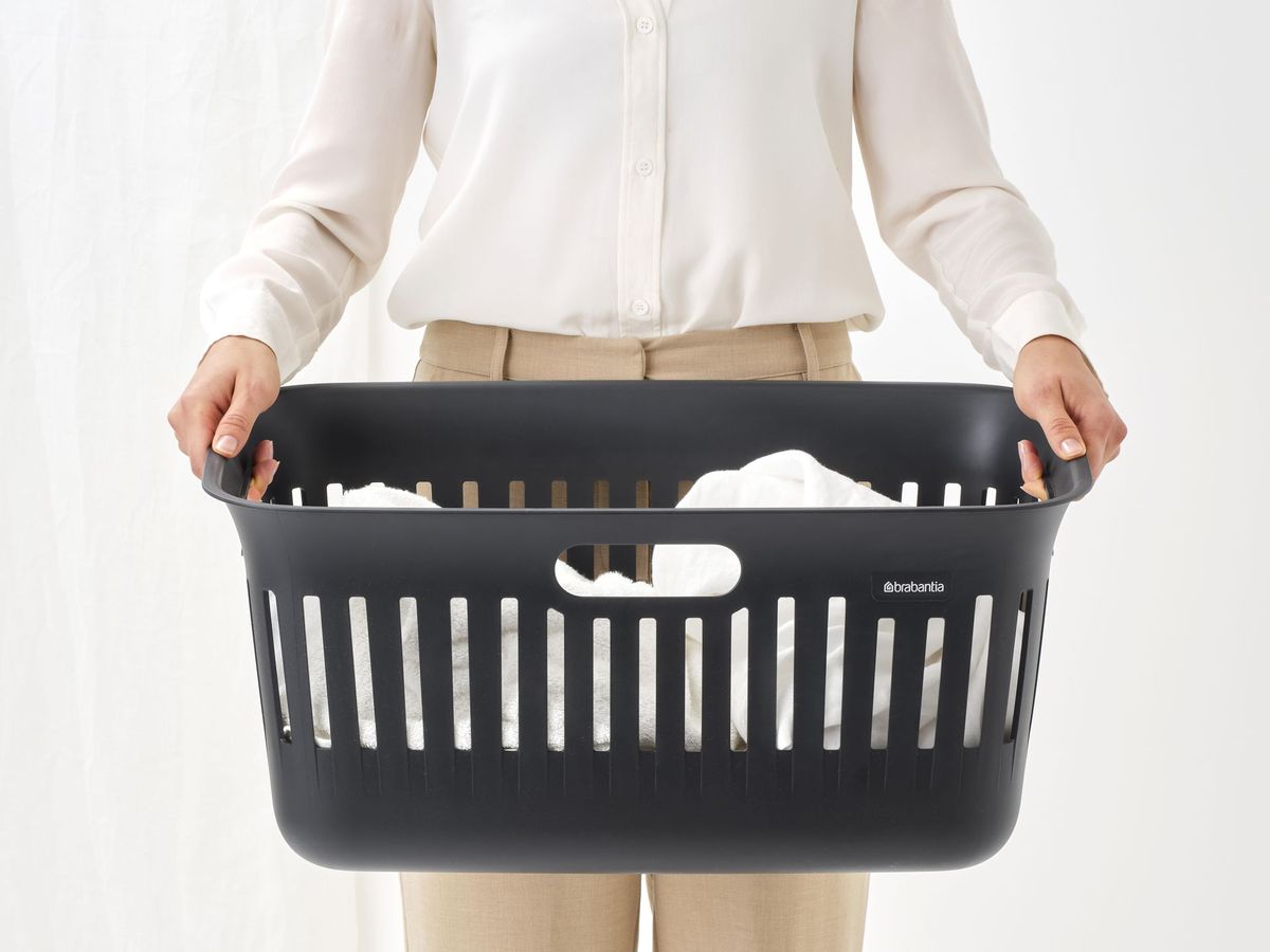 Skalbinių krepšys Brabantia Collect-It 40L, Black, 244087