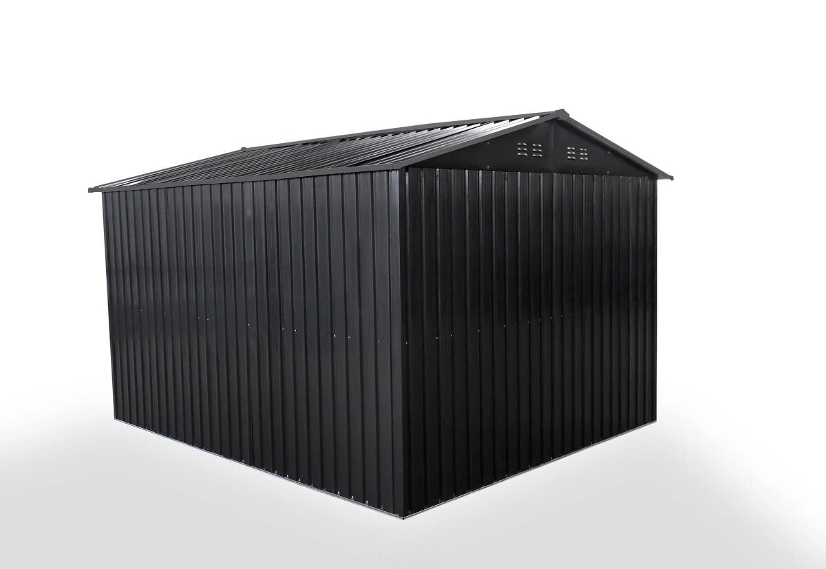 Metalinis sandėliukas HATIS, 11,7 m2, antracito Metalinis sandėliukas HATIS, 11,7 m2, antracito