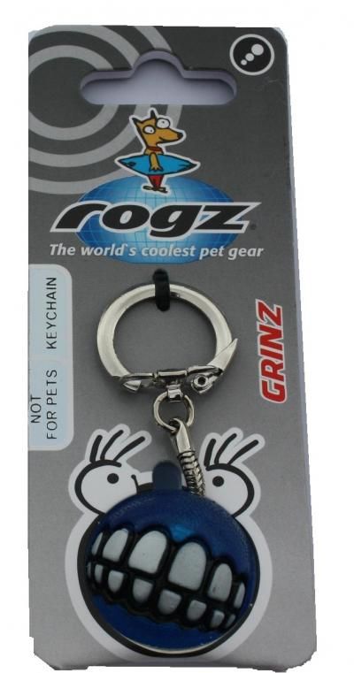ROGZ Grinz raktų pakabukas mėlynas, KGR01B