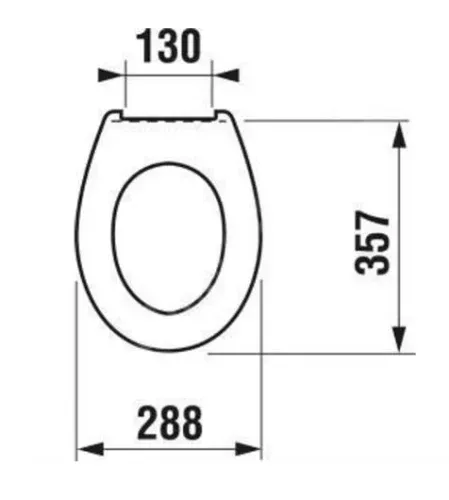WC Sėdynė JIKA BABY be dangčio, balta, H8970373000001