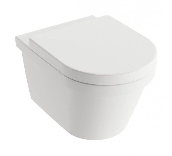 WC pakabinamas Chrome RimOff, baltas, X01651