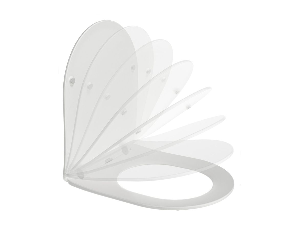 Pakabinamas WC Ravak Chrome AquaSpin set, baltas, X03121 Pakabinamas WC Ravak Chrome AquaSpin set, baltas, X03121