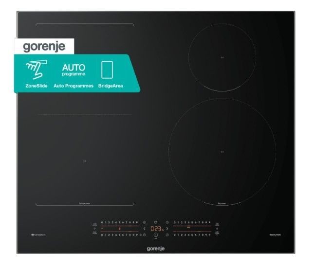 Įmontuojama indukcinė kaitlentė Gorenje G600, GI6432BXWF, 60 cm Įmontuojama indukcinė kaitlentė Gorenje G600, GI6432BXWF, 60 cm