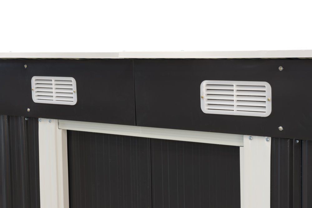 Sodo sandėliukas Tarmo 2,3m2, 194 cm x 121 cm x 192 cm Ekspozicinė