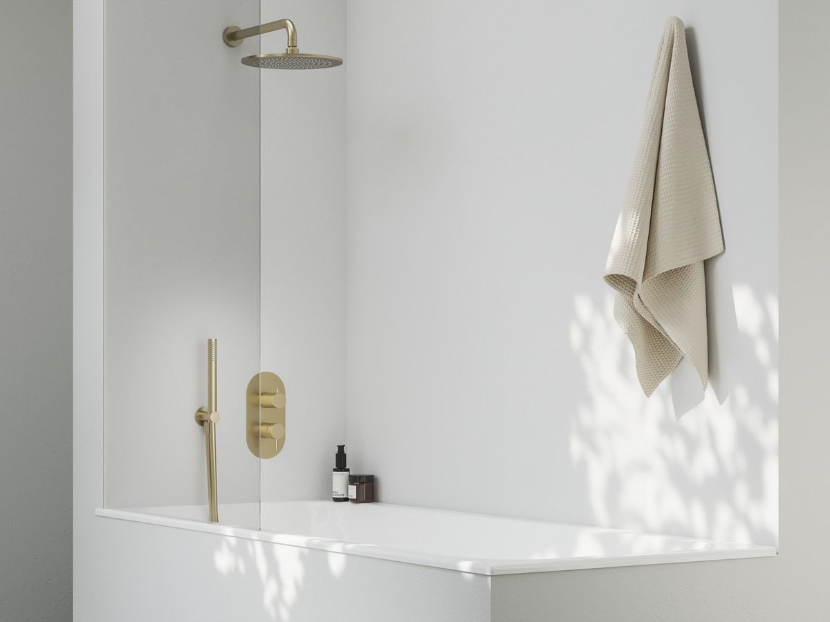 Dušo galvutės išvadas Ravak 702.60GLB , šlifuoto aukso, X07P1242