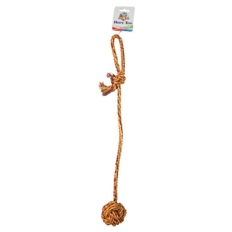 CROCI Virvelinis žaislas kamuolys su virve 55.8cm Ø8cm 2vnt, C6098322