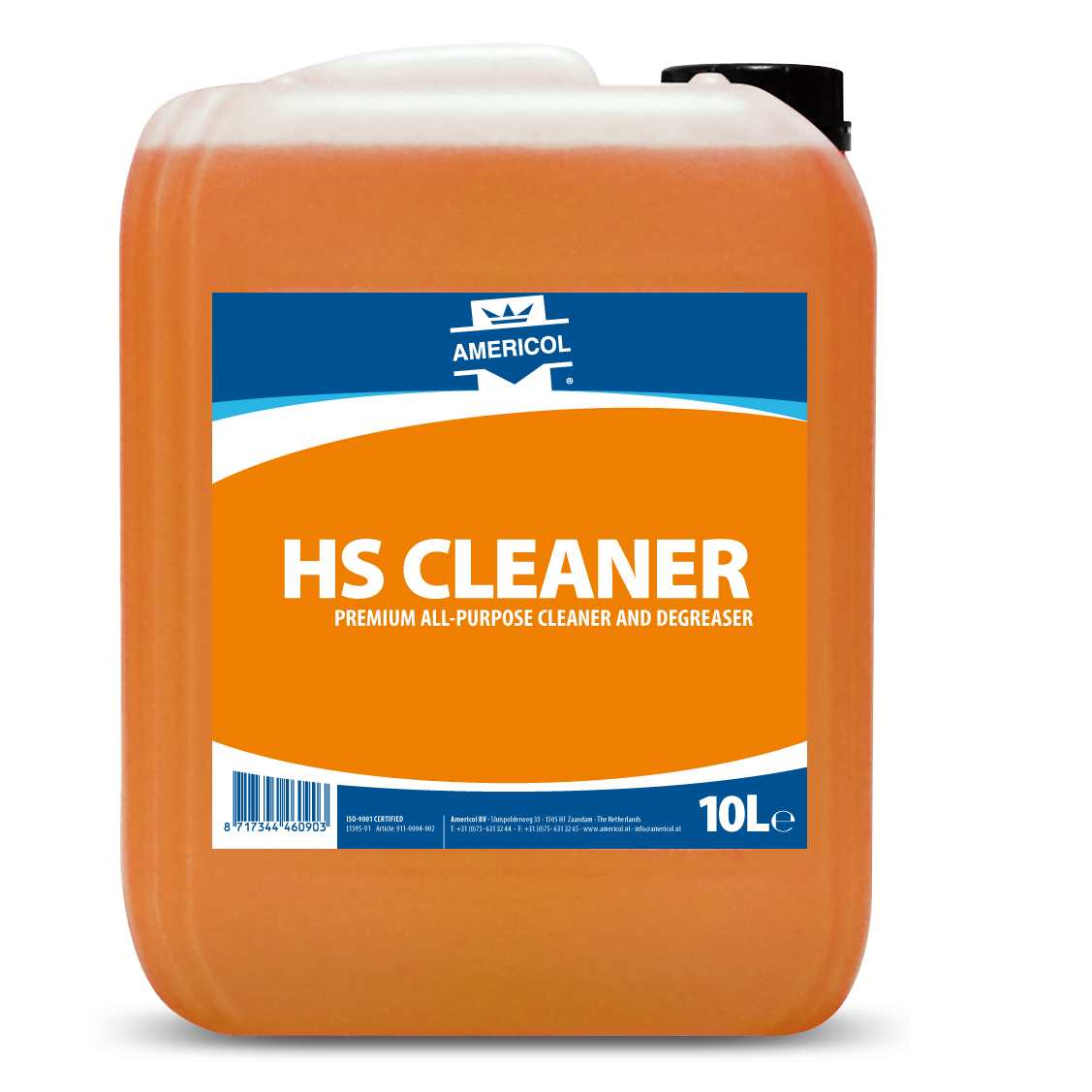 Universalus paviršių blizgiklis/valiklis Americol Hs Cleaner 10 l