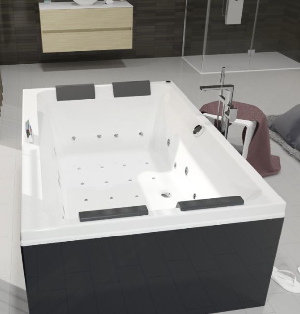 Masažinė vonia Riho Thermae Olivia 180x120 cm