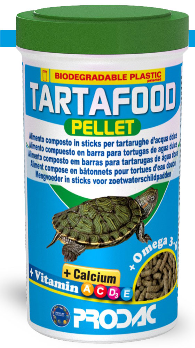 PRODAC TARTAFOOD PELLET maistas vėžliams 1200ml-350g, TARP1200