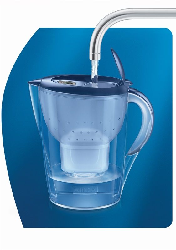 Vandens filtravimo indas Brita MARELLA XL. 3.5 l. mėlyna+ 2 filtrai