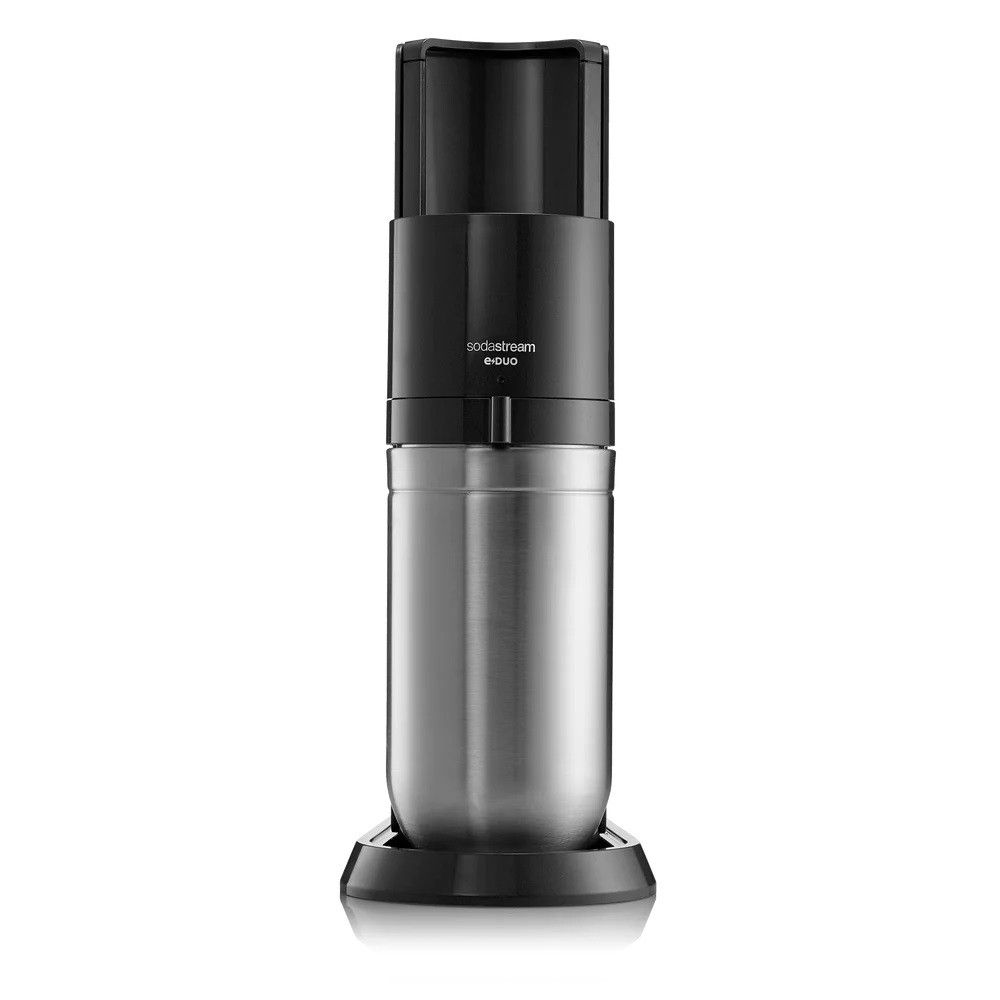 Gazuotų gėrimų gaminimo aparatas SodaStream Duo Black Gazuotų gėrimų gaminimo aparatas SodaStream Duo Black