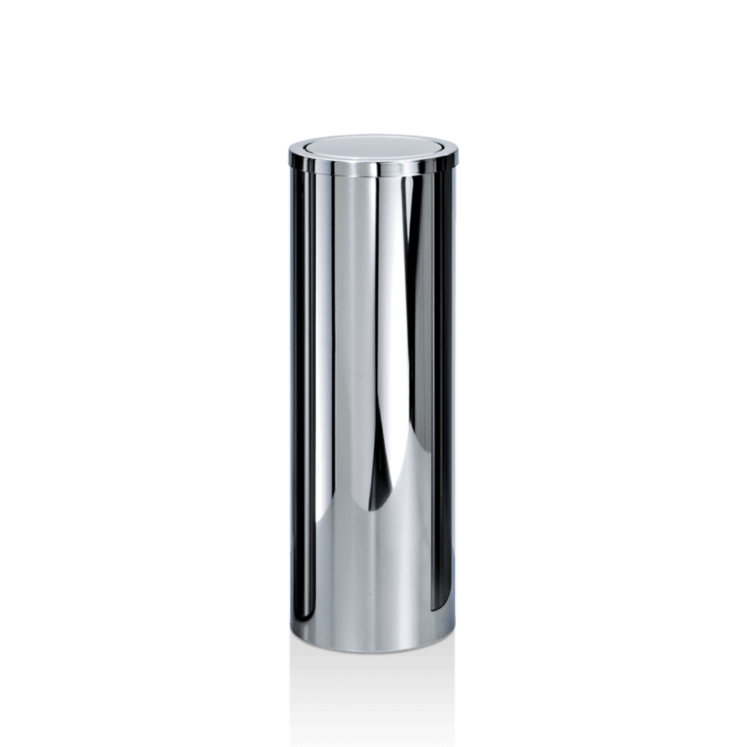 Šiukšlių dėžė DECOR WALTHER 1024, H60x20x20cm, Stainless steel polished 0611270