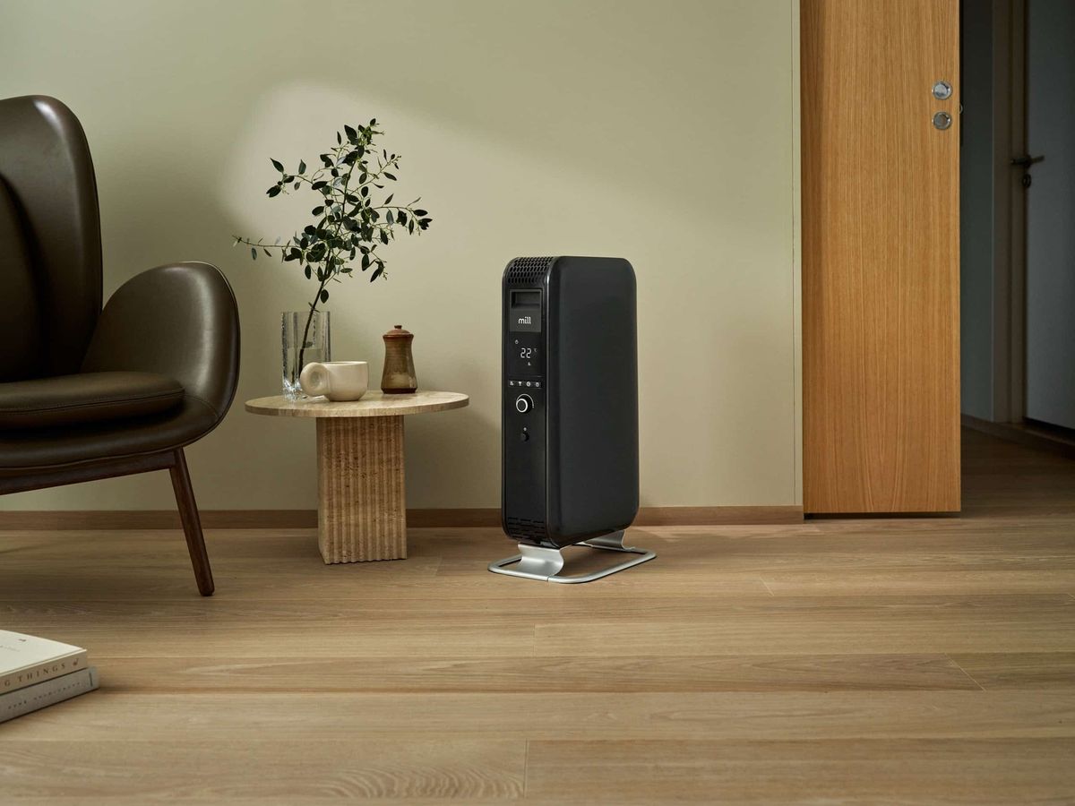 Tepalinis radiatorius Mill OIL1500WIFI3 Gentle Air, 1500 W | Tinka patalpoms iki 22 m² | Juodas, WIFI
