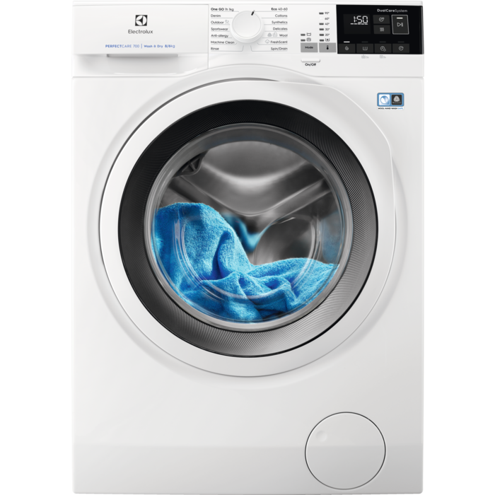 Skalbyklė-Džiovyklė ELECTROLUX EW7WN468W SALE OUT