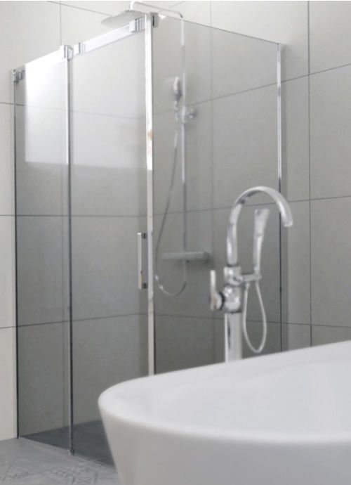 Dušo kabina Riho Ocean O203 120x90 cm, kairė