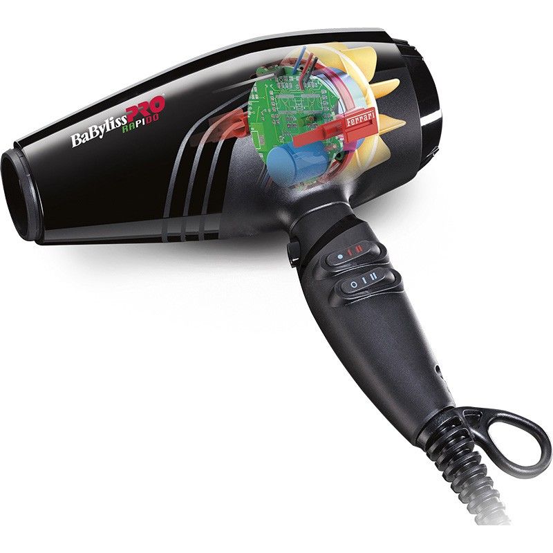 Plaukų džiovintuvas BaByliss Pro Stellato Digital Dryer BAB7000IE Plaukų džiovintuvas BaByliss Pro Stellato Digital Dryer BAB7000IE