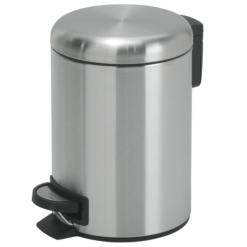 Šiukšliadėžė Potty 3L, brusched, 32093800000, 000101028390