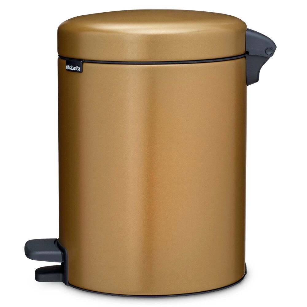 Šiukšlių dėžė Brabantia NewIcon 5L, Warm Brass, 255243