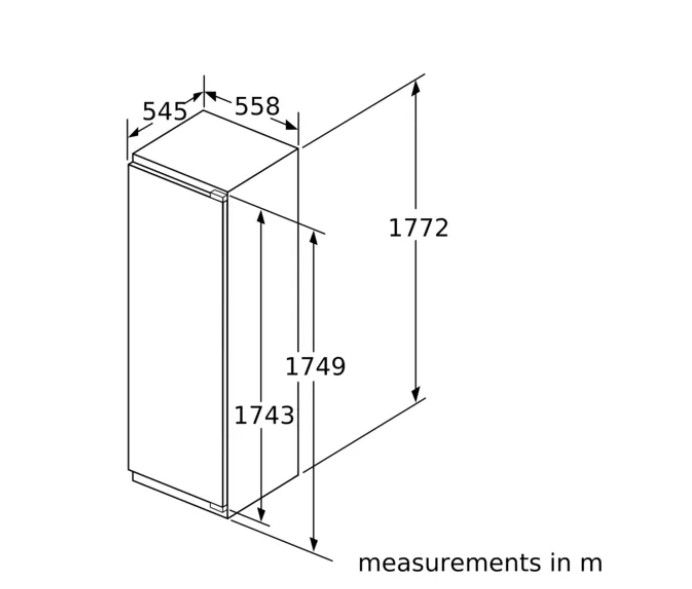 Šaldytuvas Bosch KIF81PFE0 Šaldytuvas Bosch KIF81PFE0