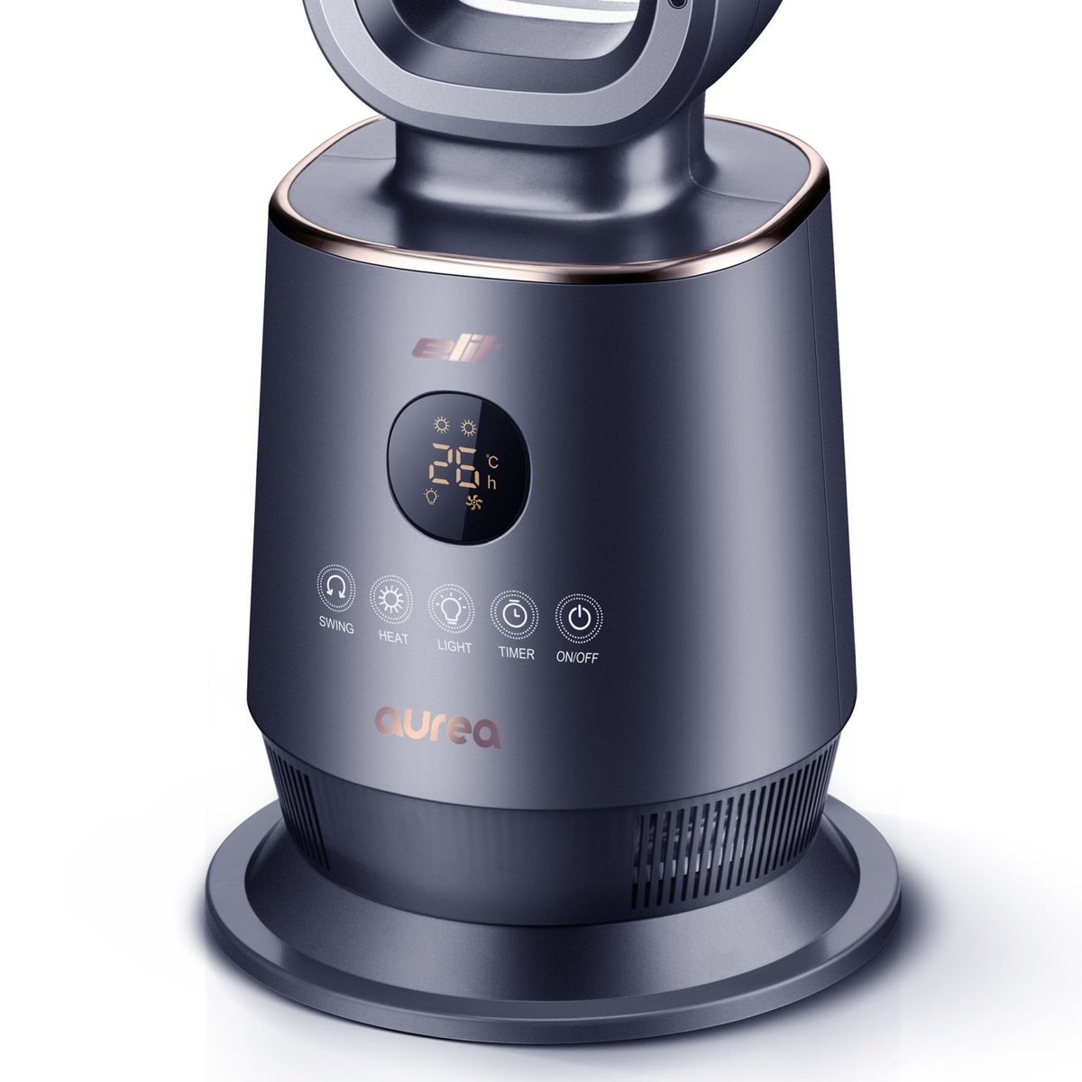 Elektrinis ventiliatorius - šildytuvas Aurea 2in1, 2000 W