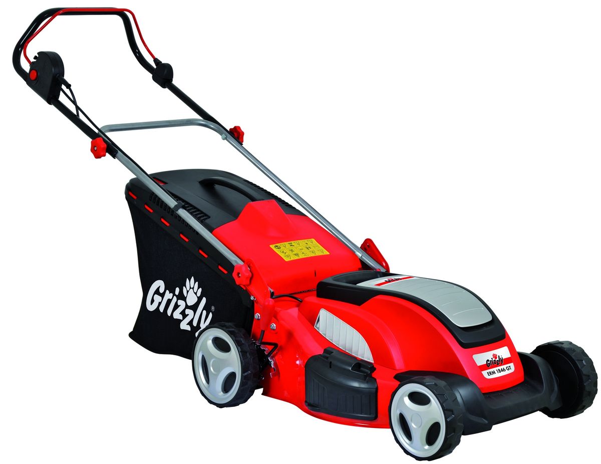 Elektrinė vejapjovė 1800W Grizzly ERM 1846 GT, EK9