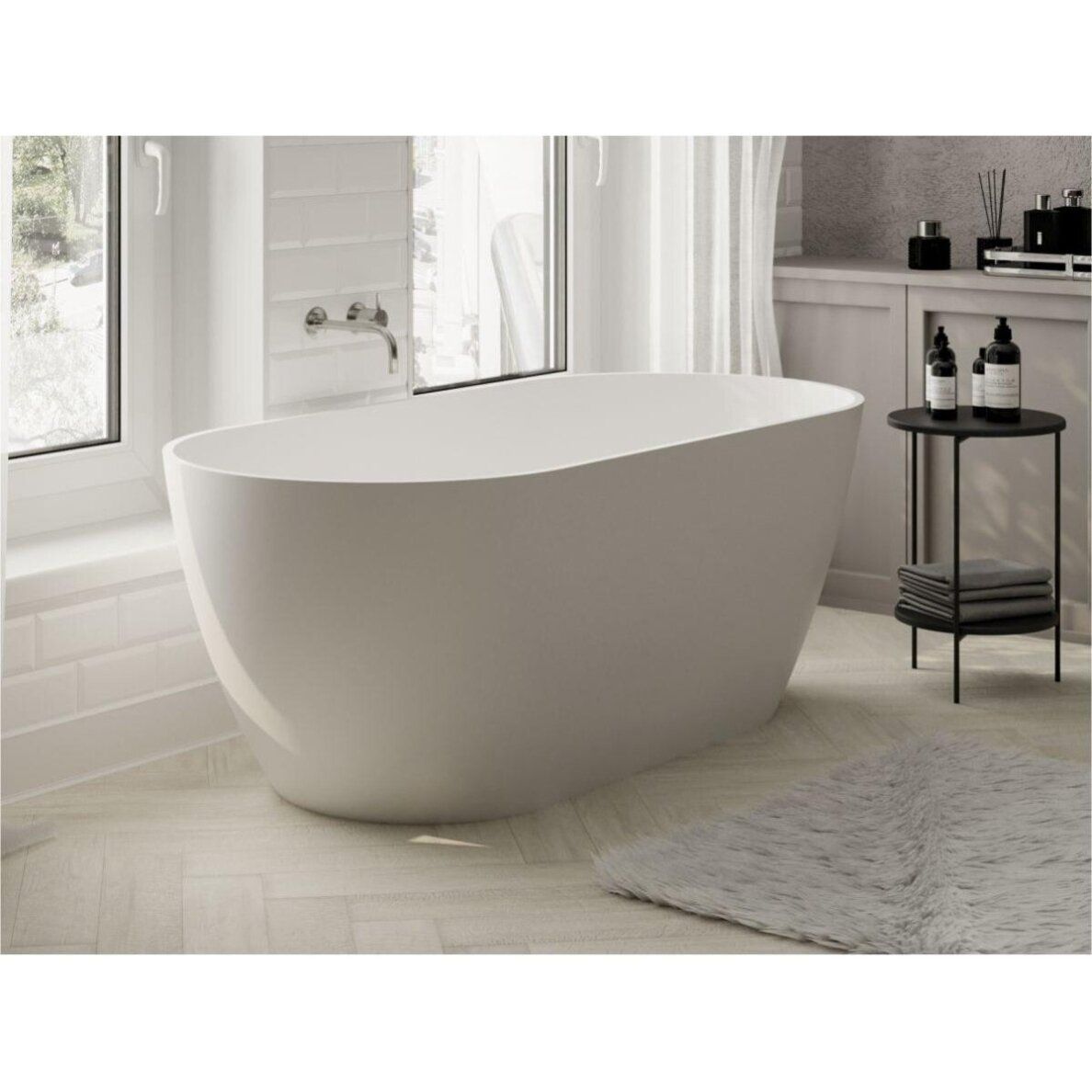 Lieto akmens vonia Bathesa Etna 168x80 cm Lieto akmens vonia Bathesa Etna 168x80 cm