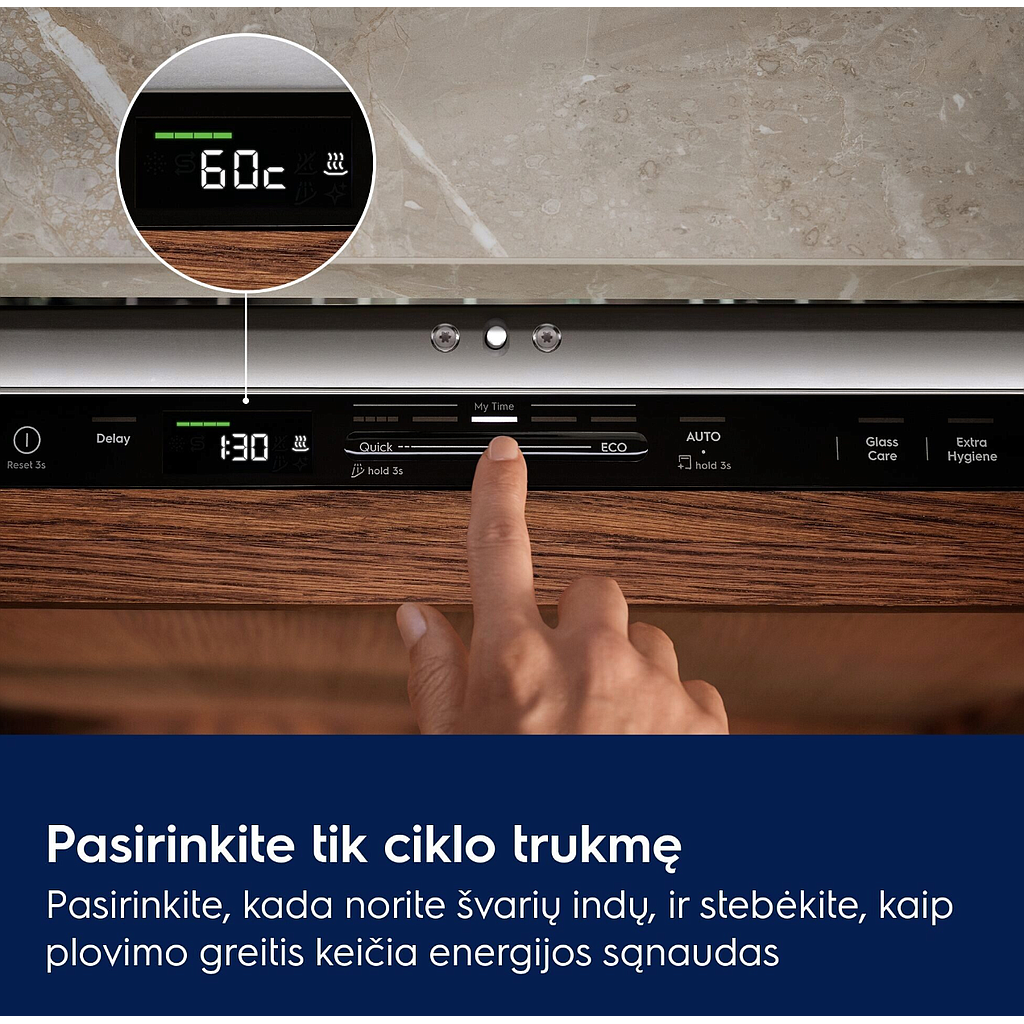 Indaplovė ELECTROLUX E62LD100S Indaplovė ELECTROLUX E62LD100S