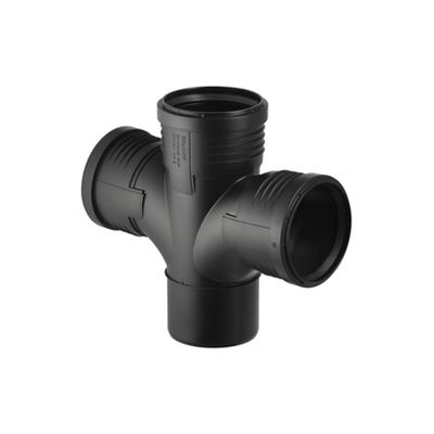 Dvigubas trišakis Geberit Silent-PP 87.5G D90/90/90