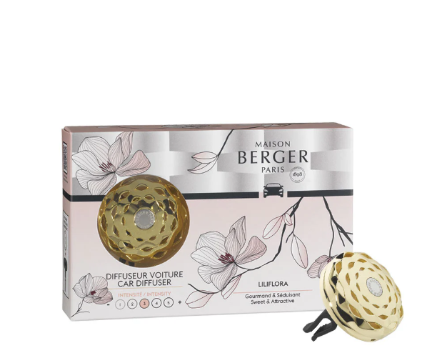 Automobilinis kvapo rinkinys Maison Berger, Musk Blossom Flowers