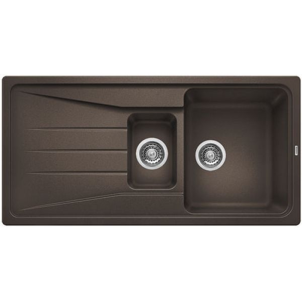 Silgranitinė plautuvė BLANCO SONA 6 S SILG PDUR Ruda O.ZUB O.AF