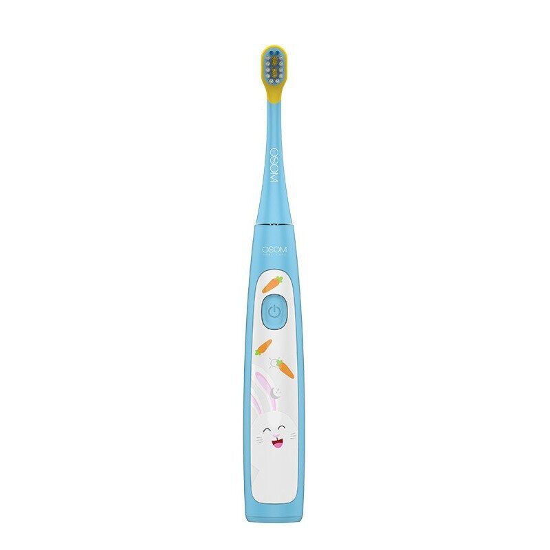 Vaikiškas įkraunamas elektrinis dantų šepetėlis OSOM Oral Care Kids Sonic Toothbrush Blue