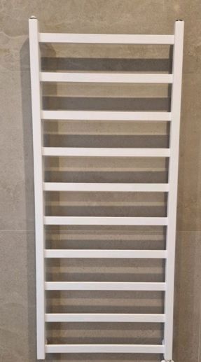 Rankšluosčių džiovintuvas Regnis DEX 53x125 cm, matinė balta (struktūrinė)