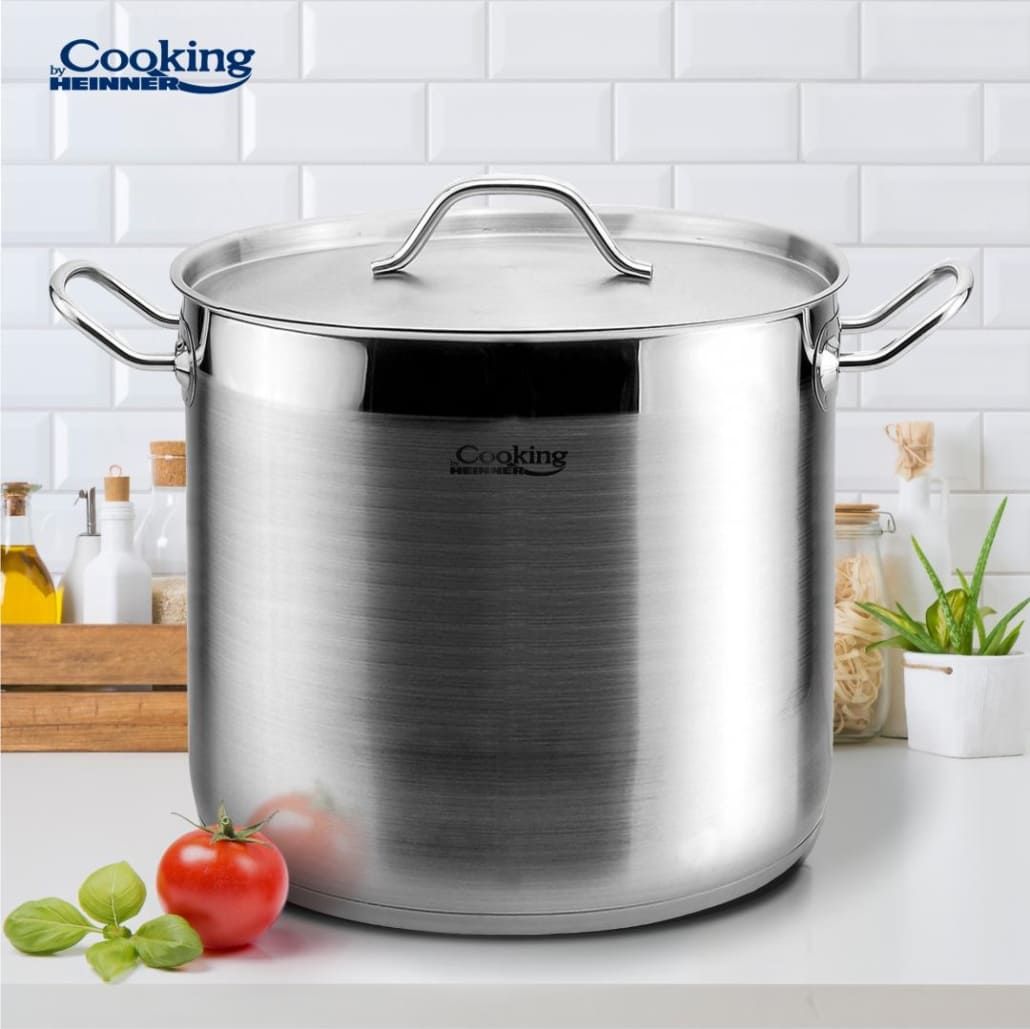 Puodas nerūdijančio plieno su teflono danga 16L 30x23cm HR-RW-16 HEINNER Puodas nerūdijančio plieno su teflono danga 16L 30x23cm HR-RW-16 HEINNER