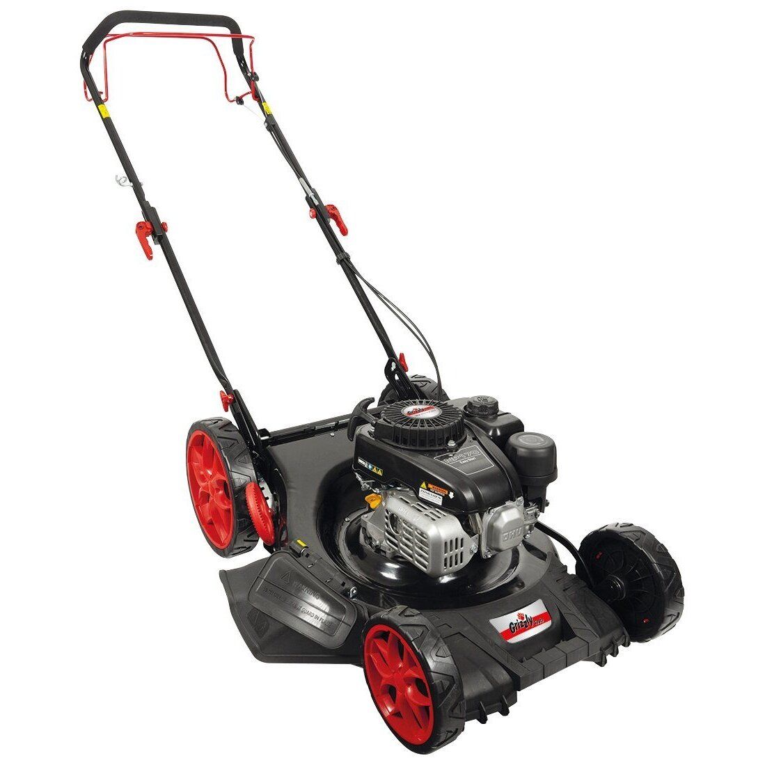 Benzininė vejapjovė Grizzly BRM 5117-2 A, 4 in 1, 2700 W