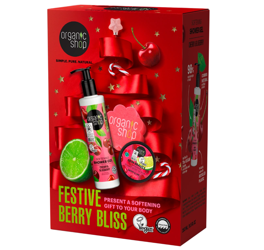 Kūno priežiūros rinkinys Organic Shop, Berry Bliss, 06175
