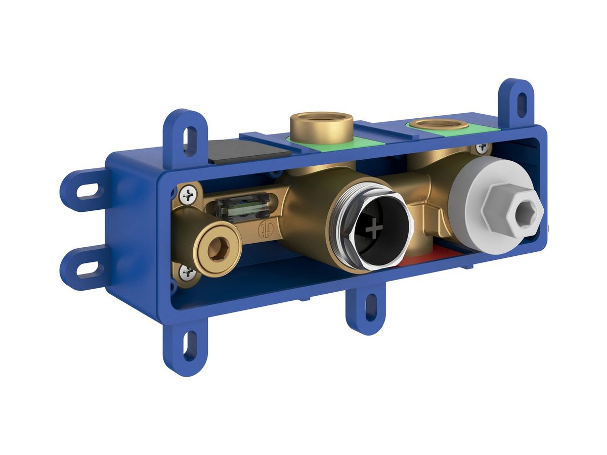 Potinkinis maišytuvas 3 funkcijų be korpuso, su dušo komplektu, Ravak ES 068.60GLB.O3.RB07D.+S, šlifuoto aukso, X070606 Potinkinis maišytuvas 3 funkcijų be korpuso, su dušo komplektu, Ravak ES 068.60GLB.O3.RB07D.+S, šlifuoto aukso, X070606