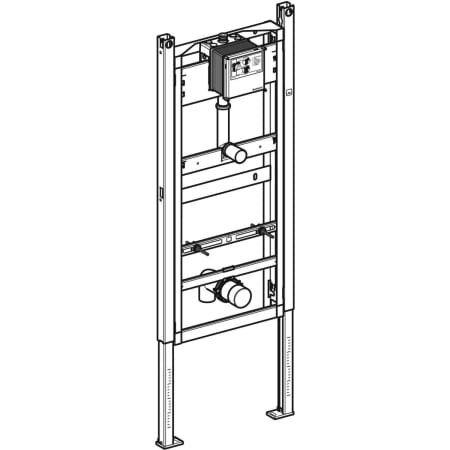 Potinkinis pisuaro rėmas Geberit DuofixBasic 111665005