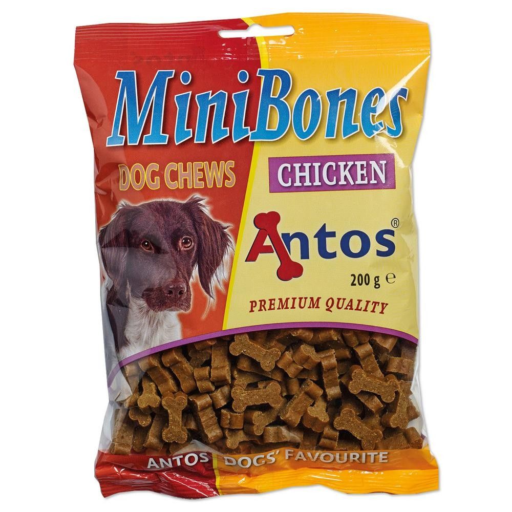 ANTOS Mini Bones Chicken maži kauliukai su vištiena 200g (25), 10248P