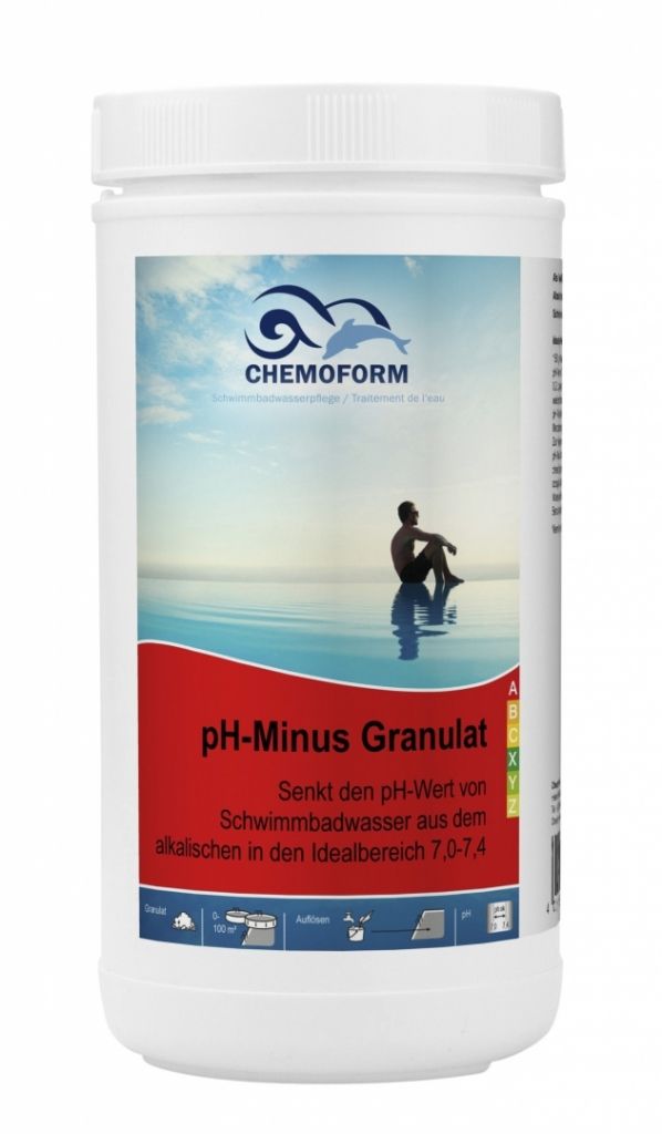 Granulės PH minus Chemoform AG, 1,5 kg, 811001