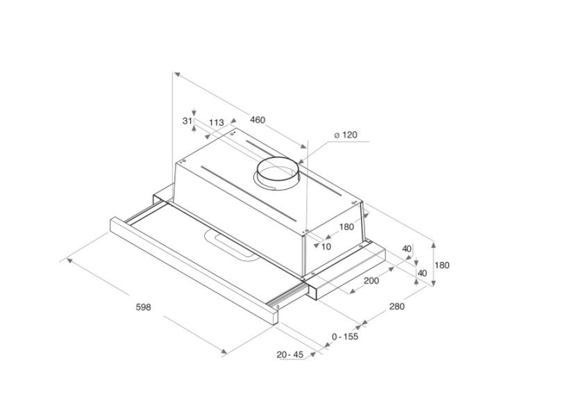 Įmontuojamas gartraukis Whirlpool AKR 750 G K
